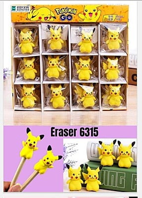 Fancy Stationery - Pikachu Eraser